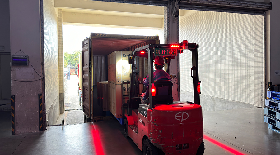 衣物烘干機(jī)出貨英國(guó)，開(kāi)啟合作新篇