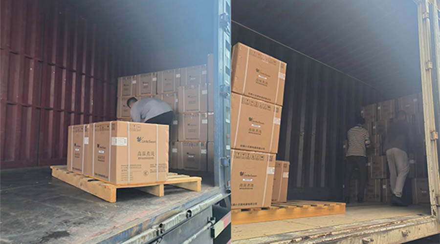 拼速度、高效率地完成國內(nèi)某知名品牌迷你洗衣機(jī)發(fā)貨