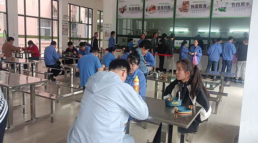 關(guān)愛員工后勤，護航生產(chǎn)任務(wù)