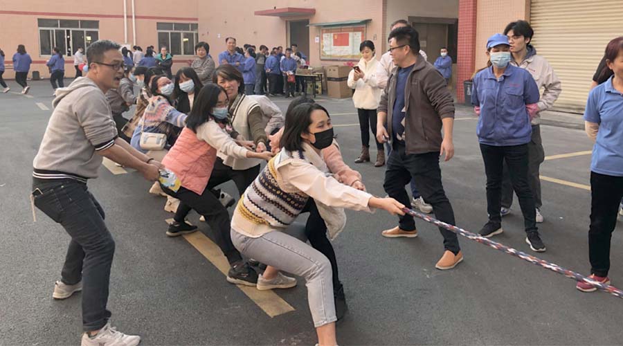 凝心聚力 辭舊迎新！金環(huán)電器開展跨年文娛活動