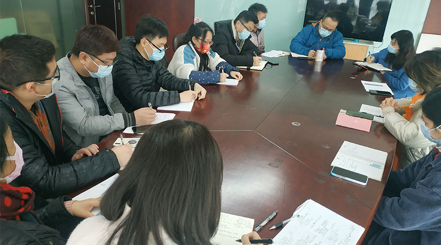 開工大吉！金環(huán)電器組織銷售部門召開動員大會