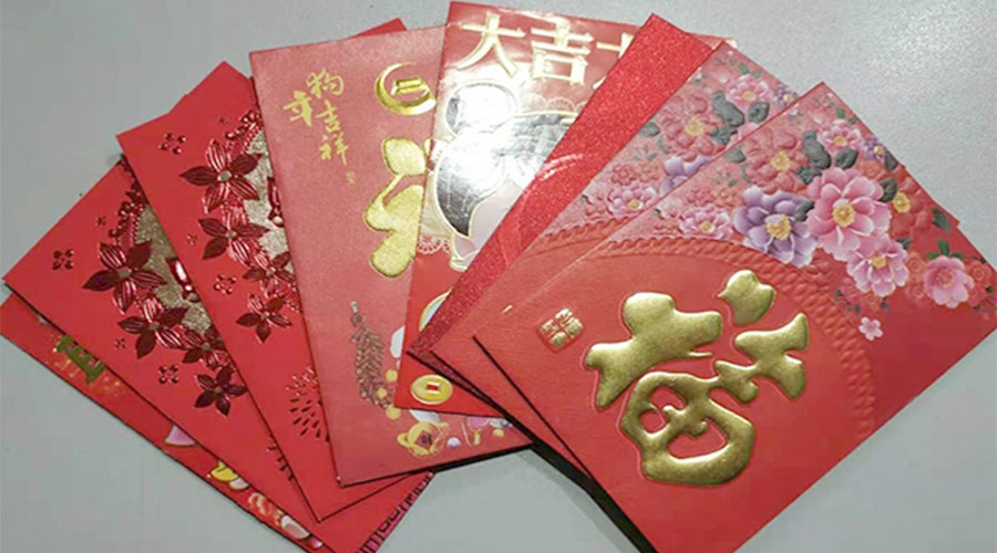 開工好彩頭！金環(huán)電器銷售部為員工派發(fā)開工紅包！