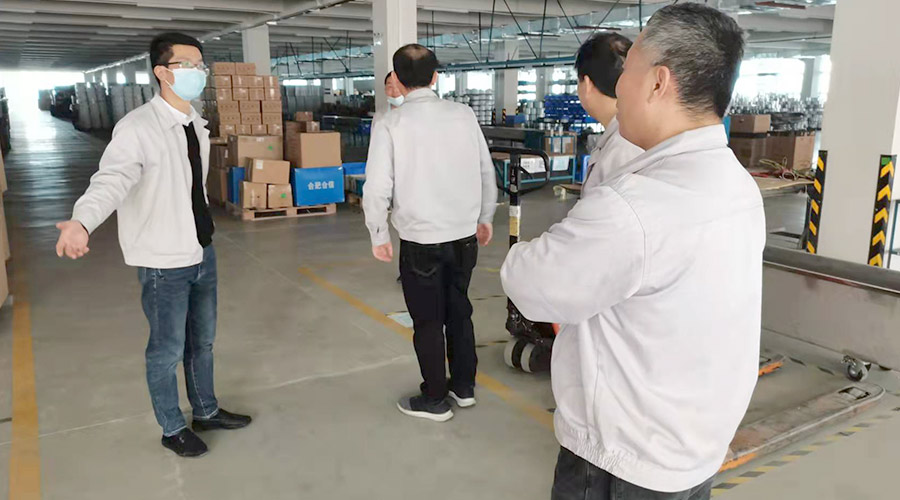 查隱患 防事故！金環(huán)電器領(lǐng)導(dǎo)開展節(jié)前安全檢查